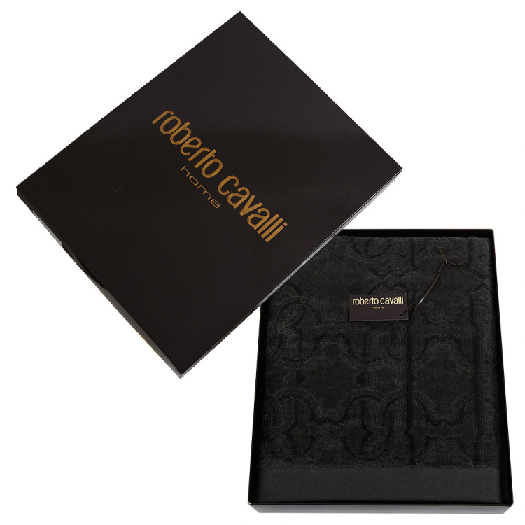 Полотенце банное Roberto Cavalli LOGO