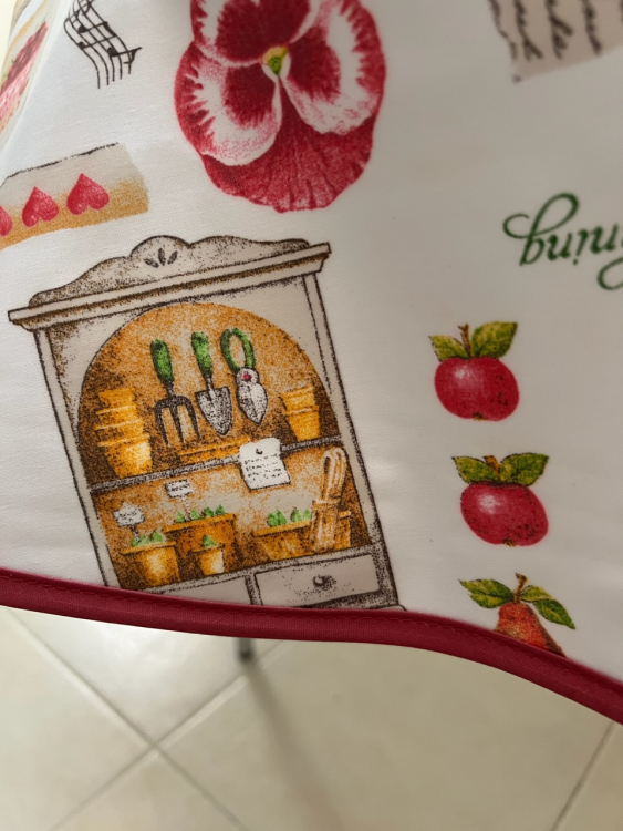 Скатерть Tag 3609 MUSICALE Д.150 с защитным покрытием PVC Скатерть Tag 3609 MUSICALE Д.150 с защитным покрытием PVC