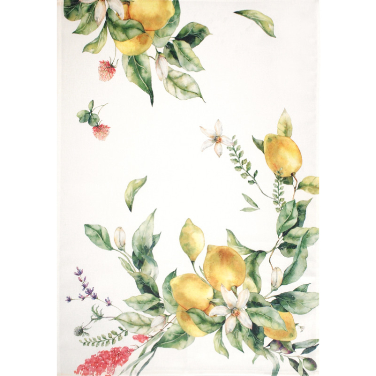 Кухонное полотенце Vallesusa CITRUS (лимон) 50 х 75