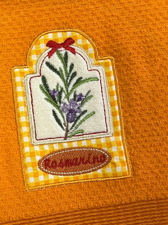 Кухонное  полотенце Vingi HERBARIUM розмарин