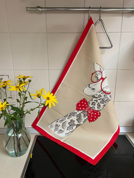 Кухонное полотенце Vallesusa FACES (16389) жираф