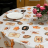 Скатерть Tag 3574 CHEESE CAKE Д.150 с защитным покрытием PVC