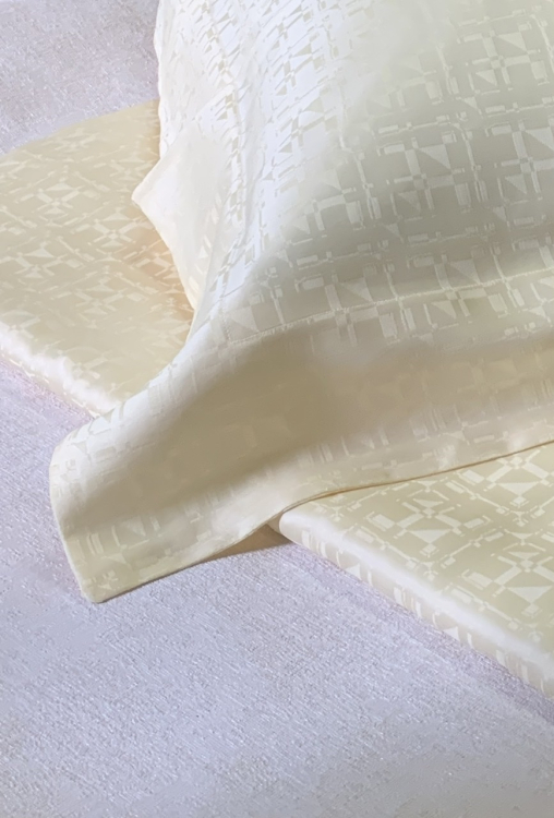 семейный Комплект постельного белья 600TC Palombella EVEREST (СЕМЕЙНЫЙ) 150х200-2 yellow