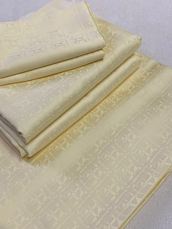 семейный Комплект постельного белья 600TC Palombella EVEREST (СЕМЕЙНЫЙ) 150х200-2 yellow