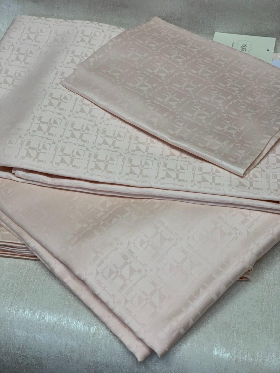 семейный Комплект постельного белья 600TC Palombella EVEREST (СЕМЕЙНЫЙ) 155х200-2 pink