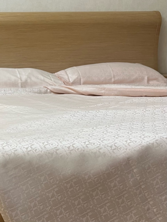 семейный Комплект постельного белья 600TC Palombella EVEREST (СЕМЕЙНЫЙ) 155х200-2 pink