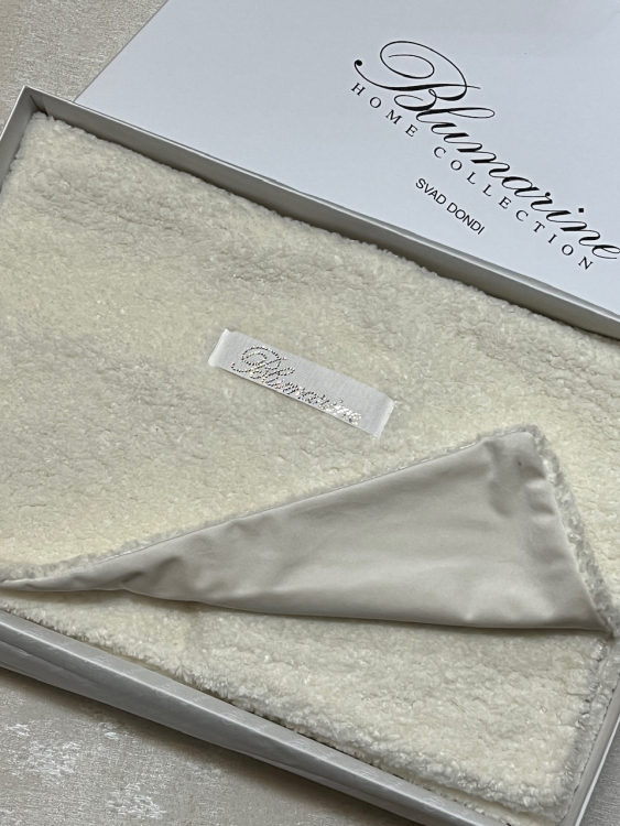 Плед Blumarine COMFORT 140х90 avorio