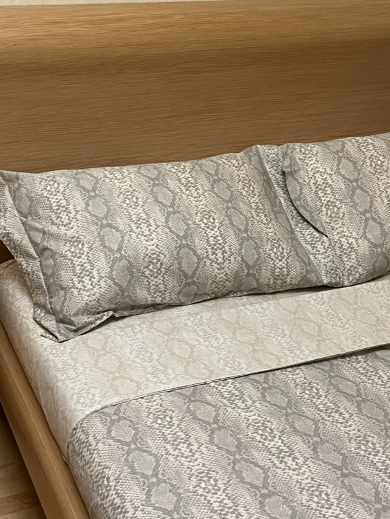 Постельное белье TAG PITONATO 220x200 Grey серый