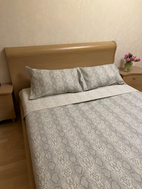 Постельное белье TAG PITONATO 220x200 Grey серый