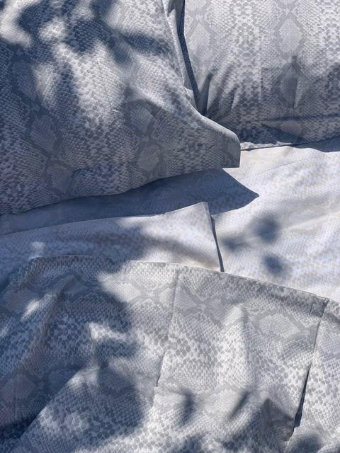 Постельное белье TAG PITONATO 220x200 Grey серый