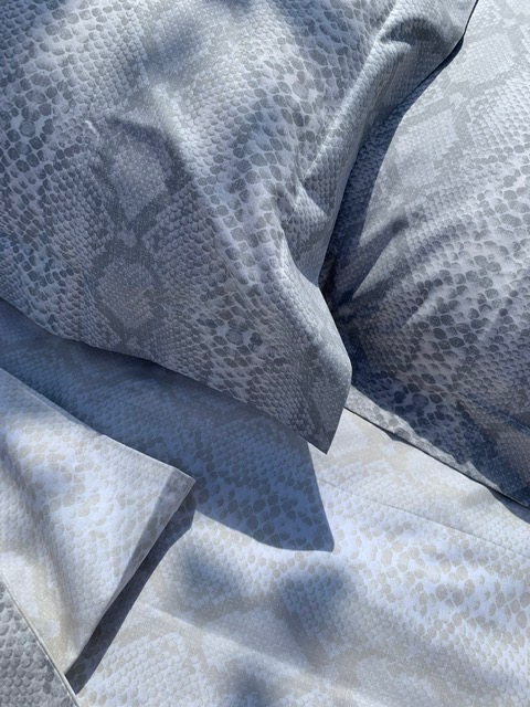 Постельное белье TAG PITONATO 220x200 Grey серый