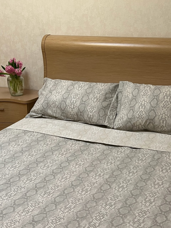 Постельное белье TAG PITONATO 220x200 Grey серый