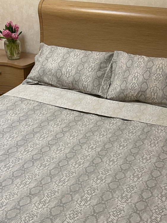Постельное белье TAG PITONATO 220x200 Grey серый