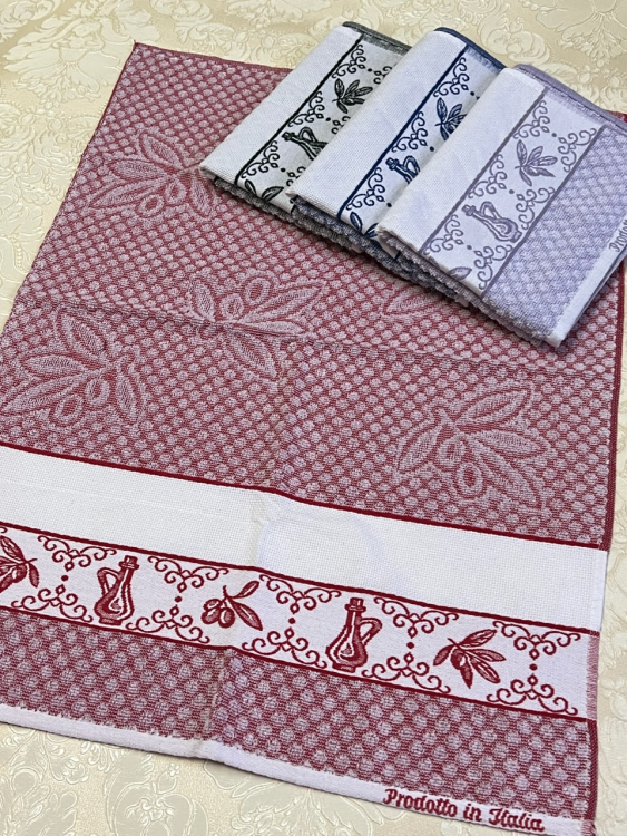 Набор 4 шт кухонных полотенец OLIO