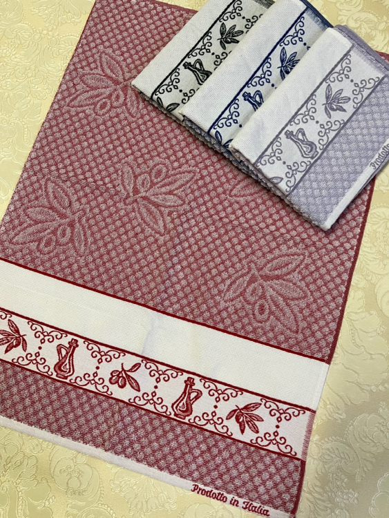 Набор 4 шт кухонных полотенец OLIO