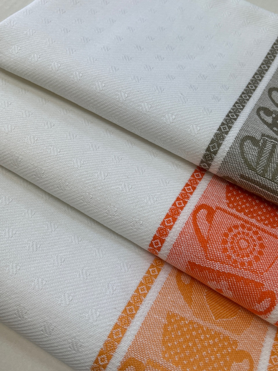 Набор 3 шт кухонных полотенец TAZZE (чашки) 60x70