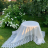 Скатерть 170х270 Gamba1323 и 12 салфеток, Bianco