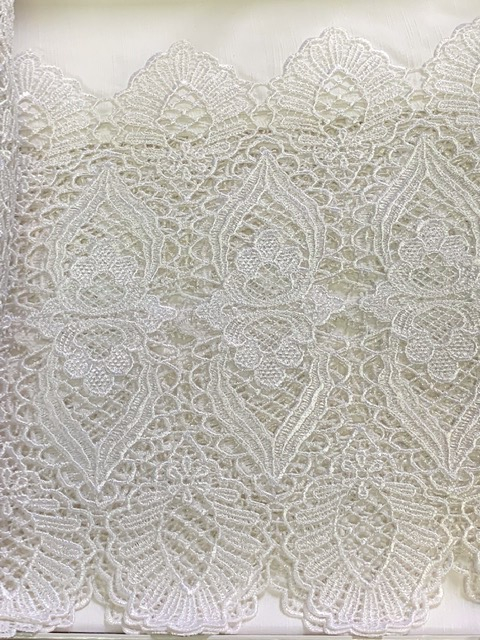 Скатерть 170х270 Gamba1323 и 12 салфеток, Bianco