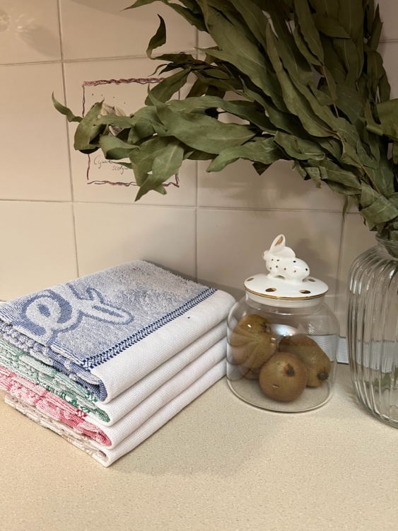 Набор 4 шт кухонных полотенец CHEF