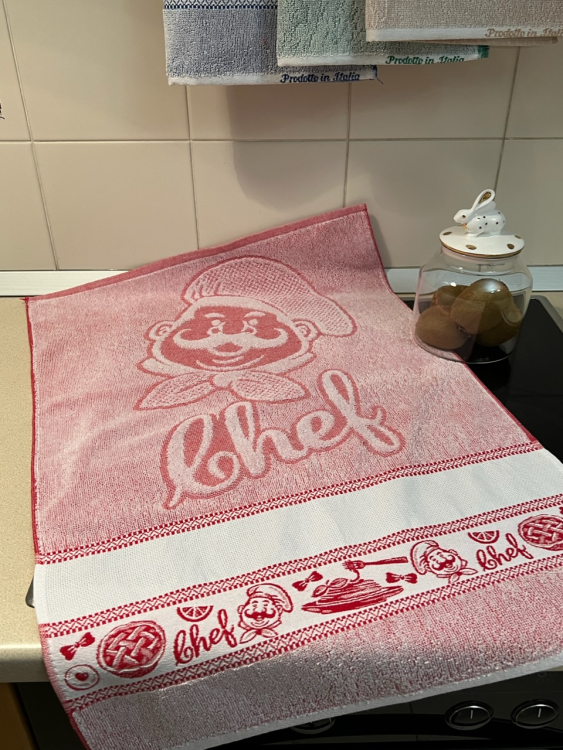 Набор 4 шт кухонных полотенец CHEF