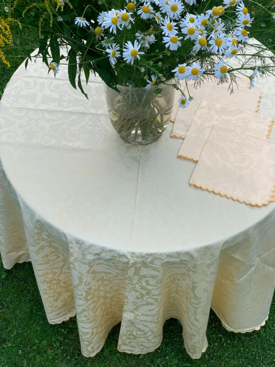 Скатерть с салфетками Palombella SOFIA D.220x12