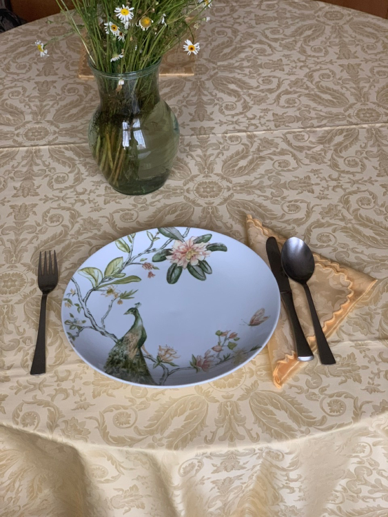 Скатерть с салфетками Palombella SOFIA D.220x12