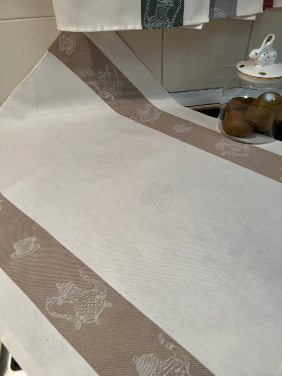 Набор 4 шт кухонных полотенец MILANO (чайники)