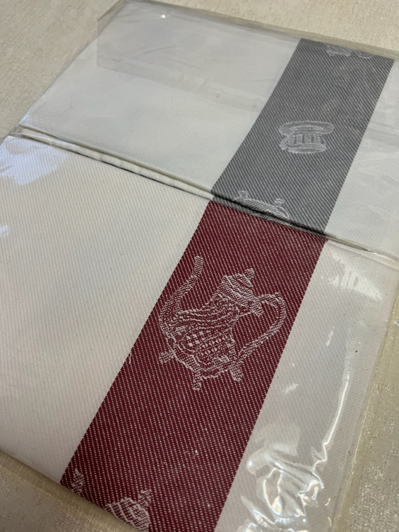 Набор 4 шт кухонных полотенец MILANO (чайники)