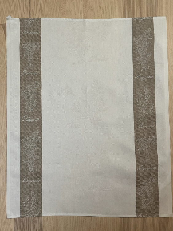 Набор 4 шт кухонных полотенец MILANO (травы)