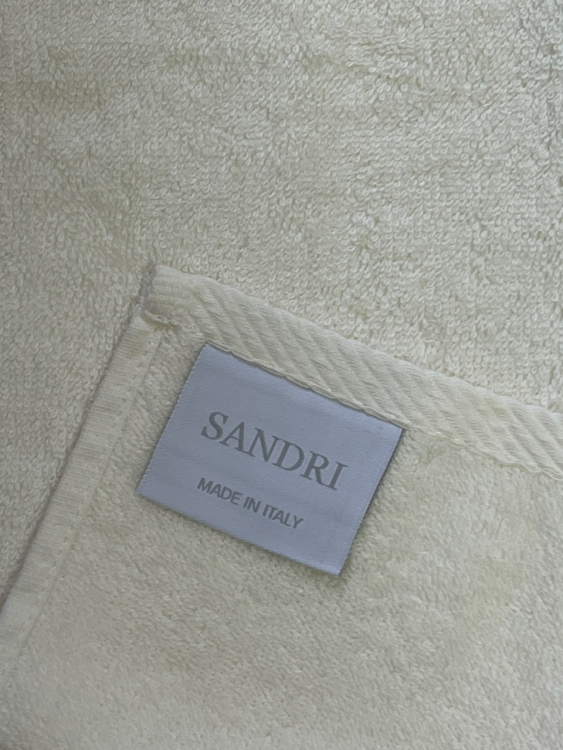 Комплект полотенец Sandri PRATO FIORITO (3 шт) avorio