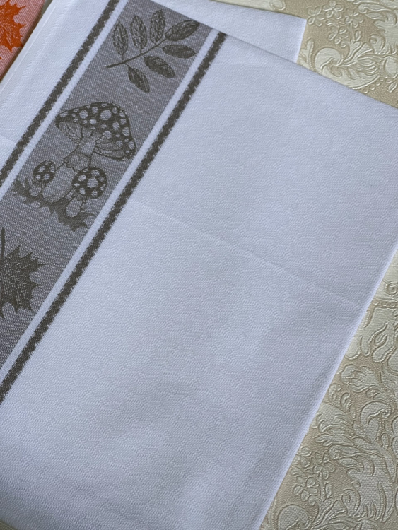 Набор 3 шт кухонных полотенец FUNGHI (грибы)