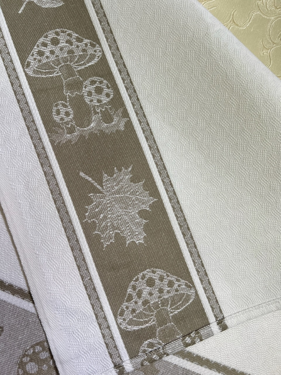 Набор 3 шт кухонных полотенец FUNGHI (грибы)