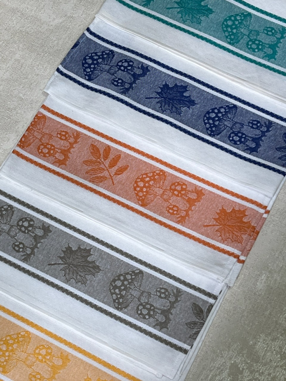 Набор 3 шт кухонных полотенец FUNGHI (грибы)