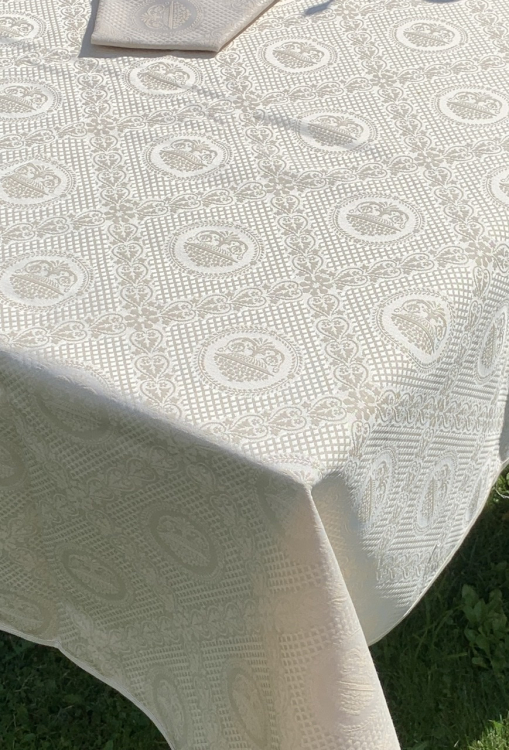 Скатерть с салфетками Gamba 8888 150х160х6