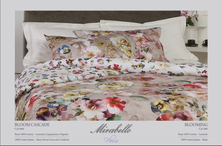 Постельное белье Mirabello BLOOM CASCADE 220x200