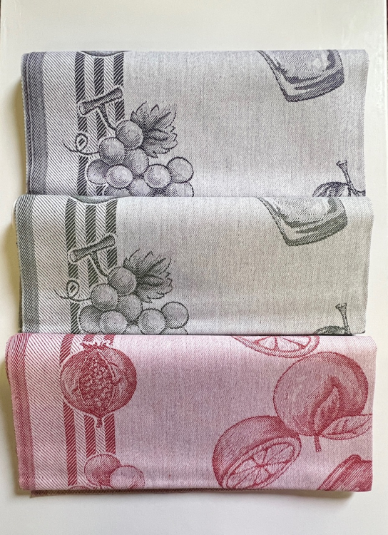 Набор кухонных полотенец JACQUARD LUX (3 шт) 60x80 см