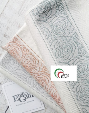 Набор элитных кухонных полотенец Emilio Gatti ROSA  (3 шт)