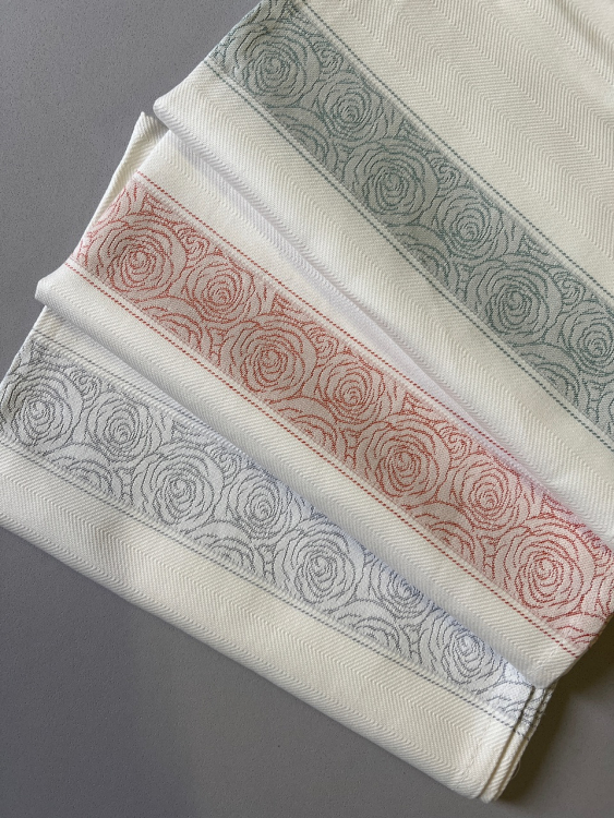 Набор элитных кухонных полотенец Emilio Gatti ROSA  (3 шт)