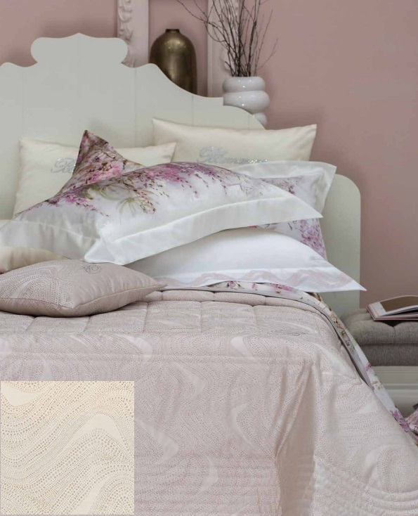 Покрывало Blumarine CRYSTELLE 270х270 avorio