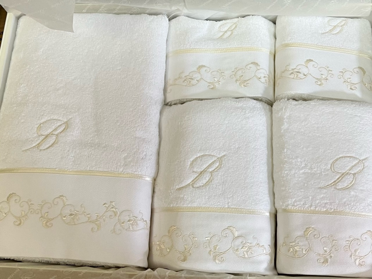 Комплект полотенец Blumarine EMANUELA - 5 шт. BEIGE