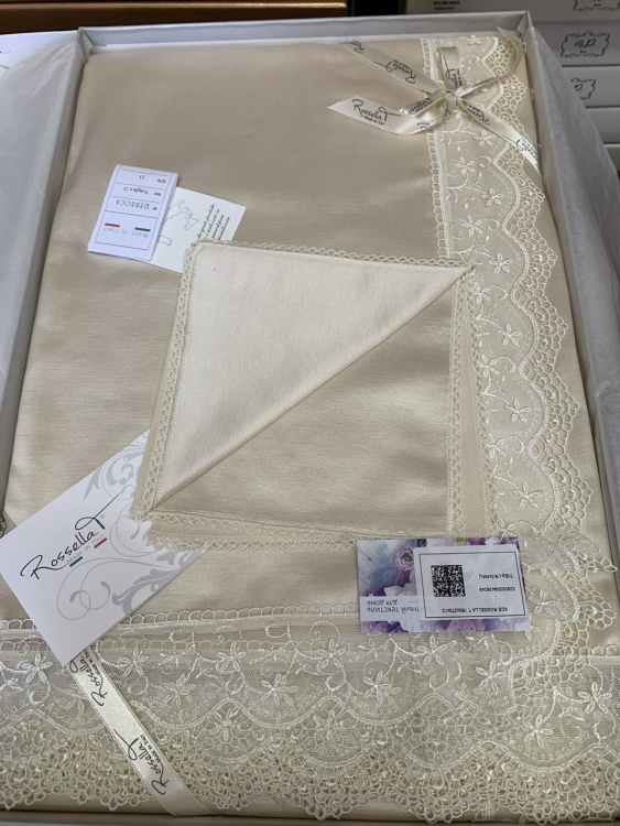 Скатерть с салфетками Rossela REBECCA 180х270х12