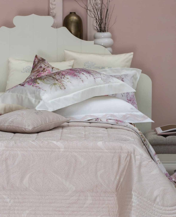 Покрывало Blumarine CRYSTELLE 270х270 cipria