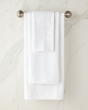 Полотенце банное Roberto Cavalli COCCO Bianco