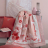 Плед Blumarine ROSE 135x185 coral 100% сатин