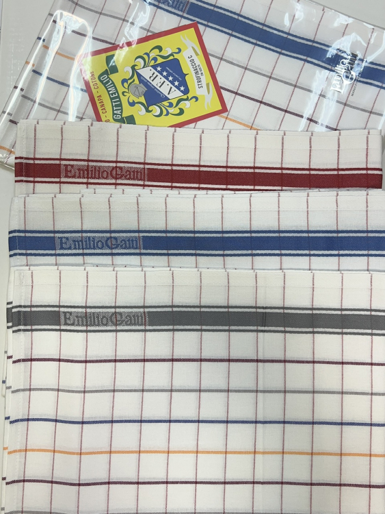 Набор 6 шт кухонных полотенец Emilio Gatti 60x70