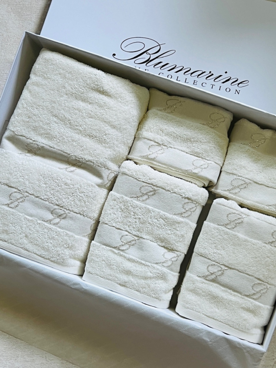 Комплект полотенец Blumarine DOLCE OZIO - 5 шт. BEIGE