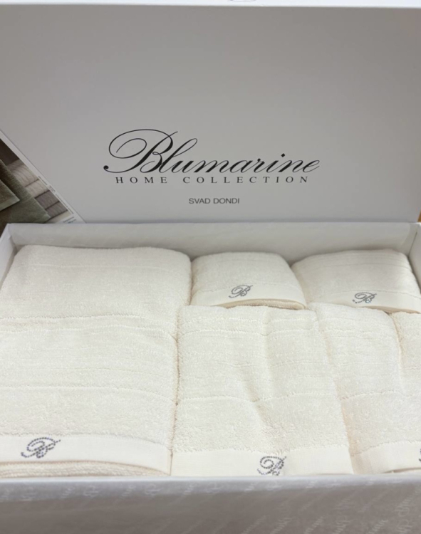 Комплект полотенец Blumarine SAMIRA 5 шт. bianco