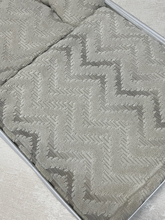 Комплект полотенец Dondi INDIA - 3 шт. св.бежевый