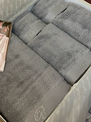Комплект полотенец Blumarine BENESSERE 5 шт. GRIGIO