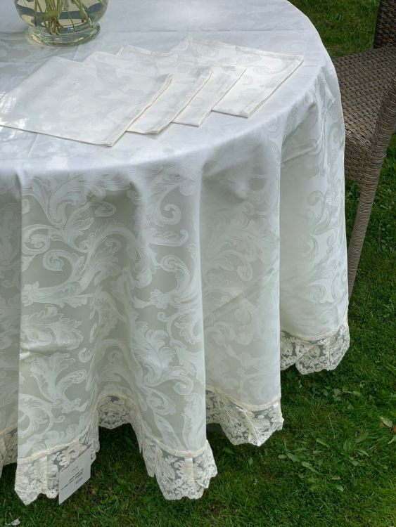 Скатерть круглая Palombella VALERIA POESIA D.220x12